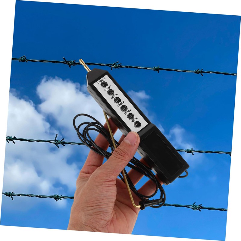 KONTONTY Fence Voltage Tester Tool for Farms and Ranches Fence