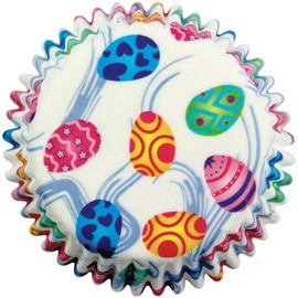 PME BC737 Decorative Eggs Paper Baking Cases for Cupcakes, Standard Size, Pack of 60