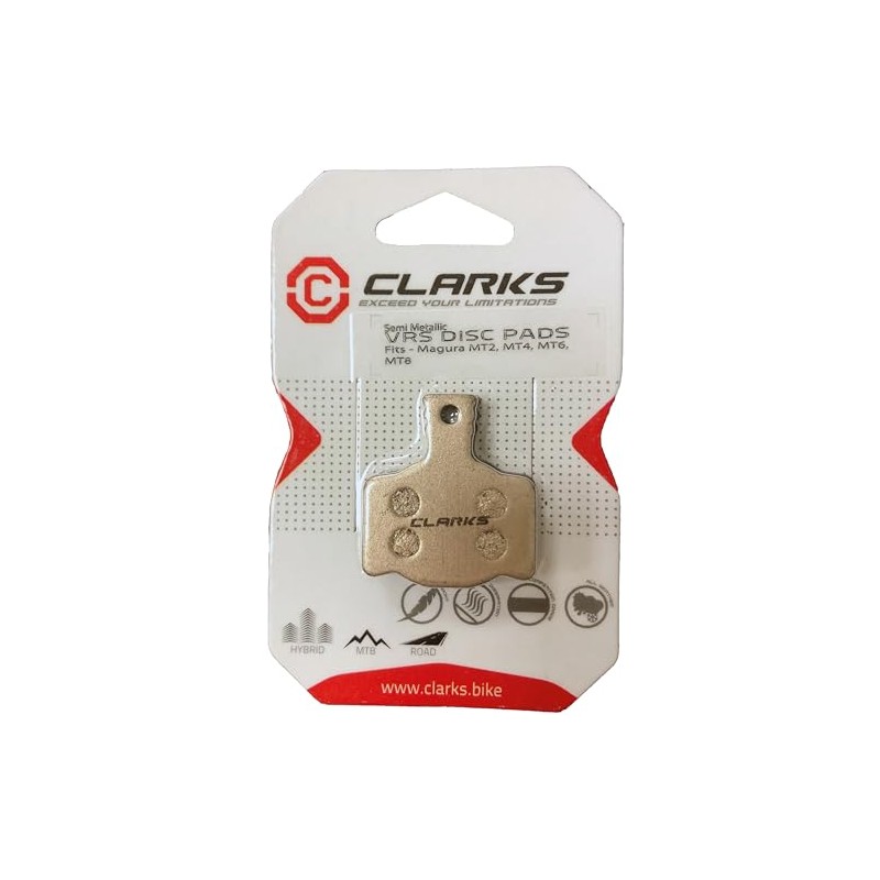 Clarks Cycle Systems VRS857 Disc Brake Pads, Magura MT2, MT4,