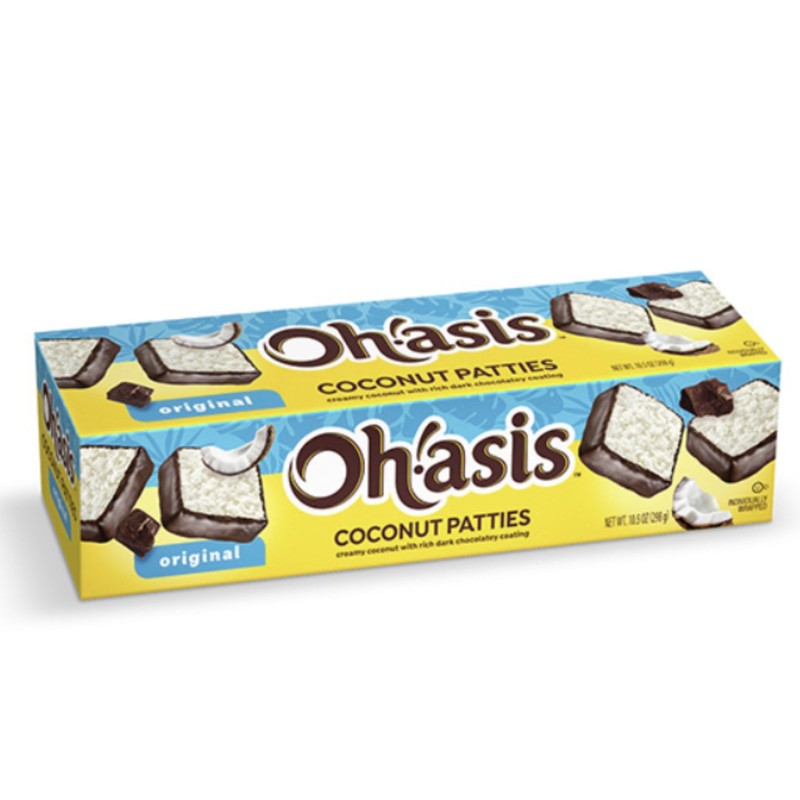 Coconut Patties, Chocolate, Oh Asis! Anastasia Coconut Patties Original, (4