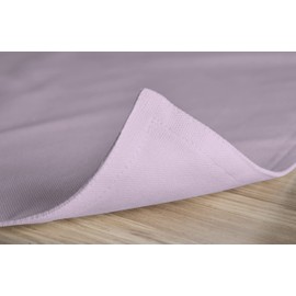 Calicot Placemats Set of 6 100% Cotton Washable Soft Durable Cloth Place mats, Home, Kitchen, Dining Room, Wedding, Restaurant, Hotel & Parties - Gifts for Mothers Day (Lavender Fog, 13" x 19")