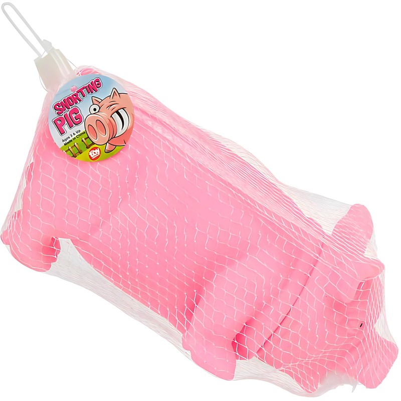 Rhode Island Novelty 8" Pink Snorting Pig