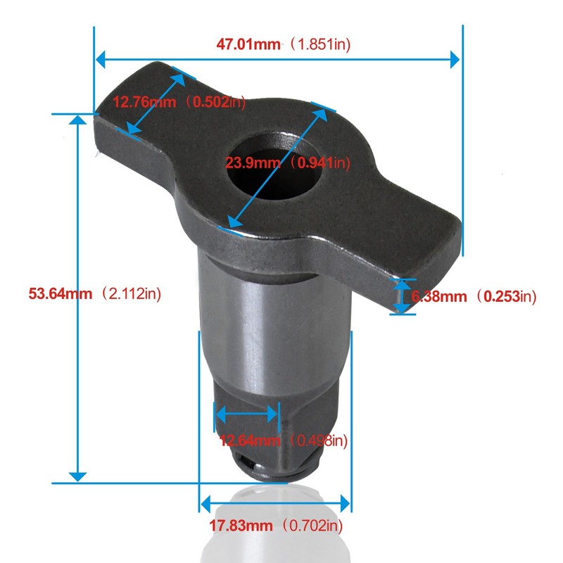 FUBAOLAI N415875 Anvil Assembly 1/2" for DCF899 DCF899B DCF899M1 DCF899P1