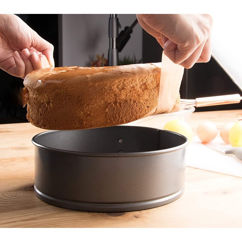 Juvale Baking Parchment Paper Rounds - 8-Inch Brown, 100 Count