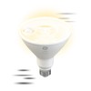 GE Lighting LED+ Outdoor Security Flood Light Bulb with Motion