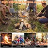 Campfire Grill Grate, 13.4 in Open Fire Grate Fire Pit,