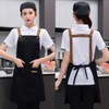 deoway Apron, Adjustable Length, Women's, Apron, Men's, Stylish, H-Shaped, Cafe