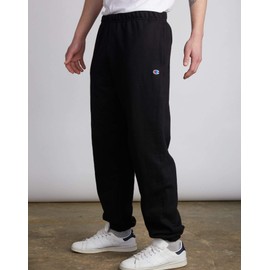 Champion Men's Reverse Weave Pants (Retired Colors), Navy C Logo, Small