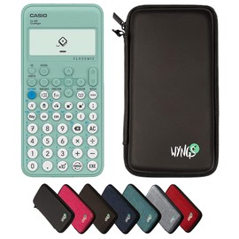 Casio fx-92 Collège including a WYNGS protective case in Black - Basic Set (French)