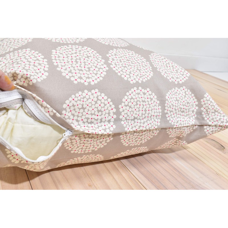 FABRIC'S Fabric Pillow Cover, 16.9 x 24.8 inches (43 x