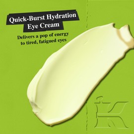 Kiehl's Avocado Eye Treatment, Under Eye Cream for Puffiness and Dark Circles, with Caffeine to Correct Bags, 99% Naturally Derived Non-Toxic Formula