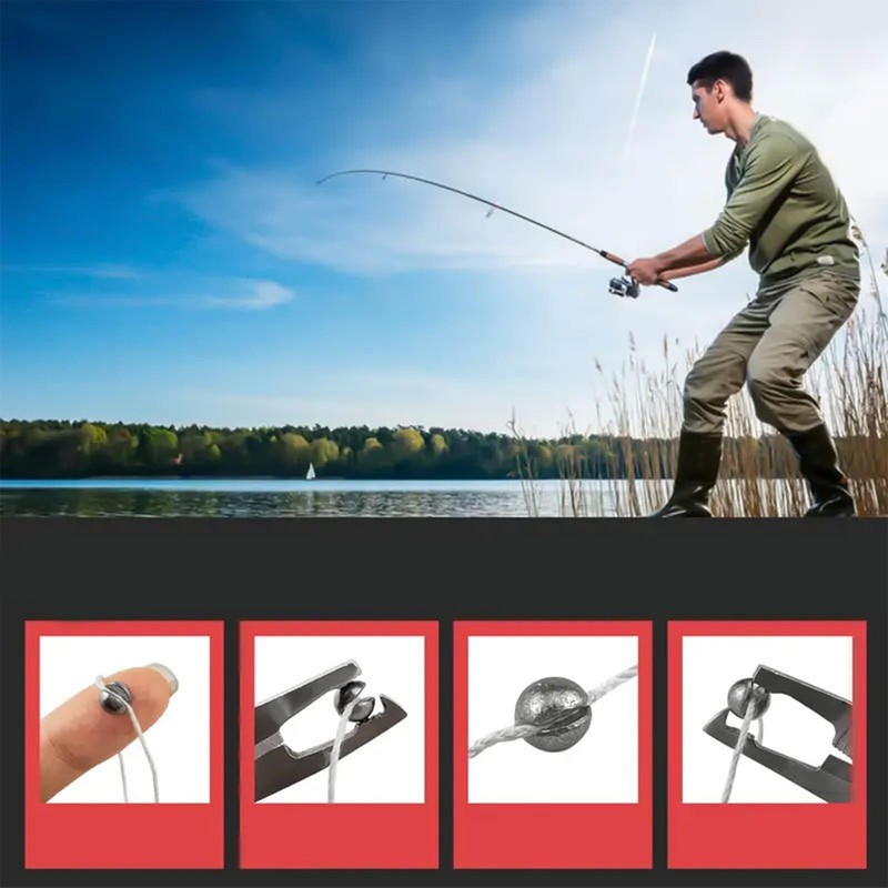 Fishing Split Shots,Fly Fishing Weights | Portable Angler Tackle Accessories,