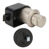 RV Push Button Lock Zinc Alloy Door Cabinet Knob Latch