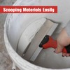 Fishark 6.5" Curved Bucket Scoop for Drywall & Plaster -