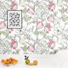 Mangoloo Boho Peel and Stick Wallpaper Floral Self Adhesive Removable