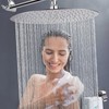 NearMoon Rain Shower Head, Ultra-Thin Design-Pressure Boosting, Awesome Some Experience,