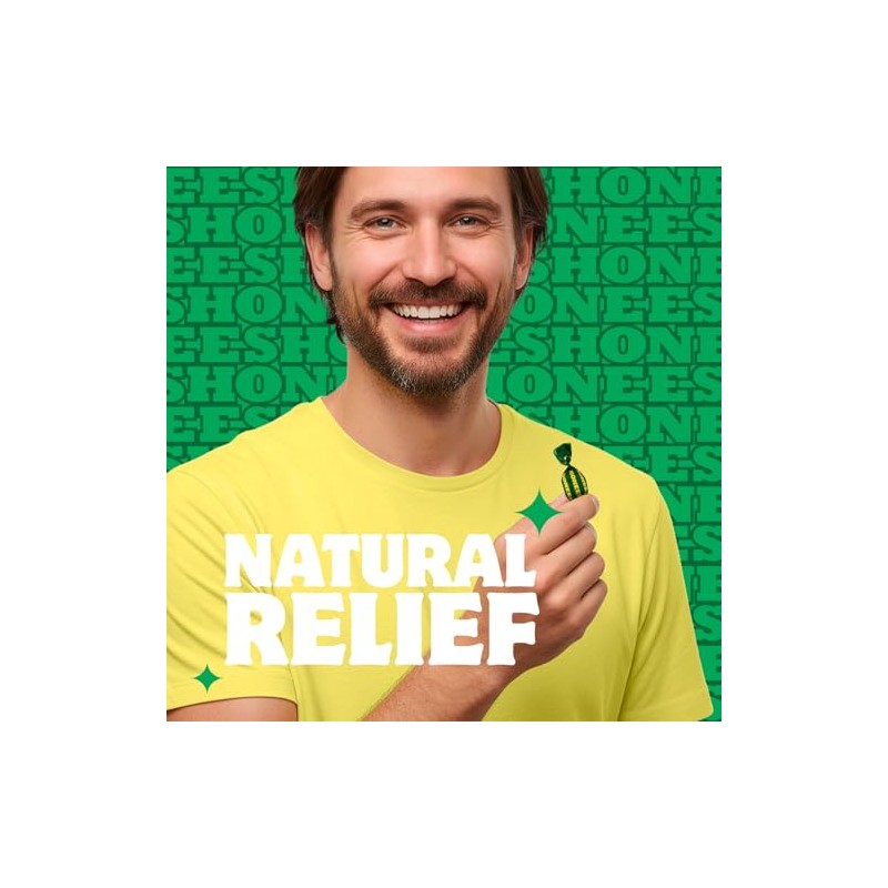 Honees Filled Menthol Cough Drops, Honey, Menthol & Eucalyptus Cough