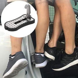 ZUMVIVIN Car Door Pedal Car doorstep Roof-Rack Foot Pedal Ladder Multifunction Foldable Auto Safety Hammer Non-slip Portable Vehicle Rooftop Assistance Accessories for Truck Car SUV Jeep RV