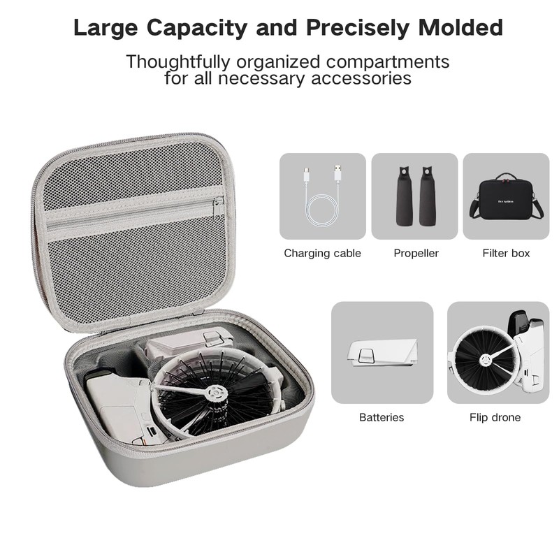LURICO Flip Carry Case, Flip Bag, Bag for DJI Flip