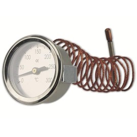 Built-In Thermometer Analogue 0...300 °C with 1.5 m Sensor Cable
