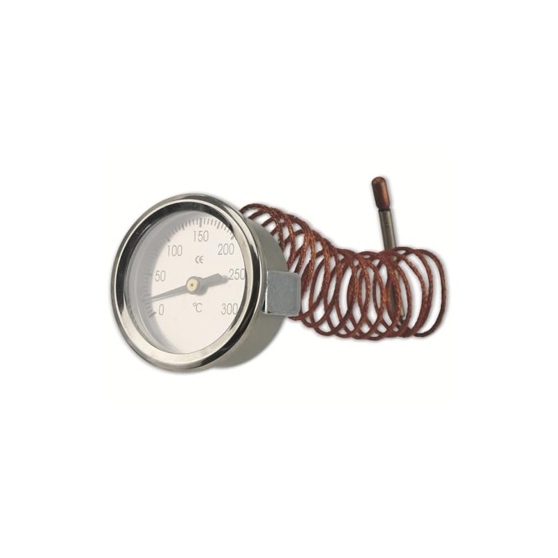 Built-In Thermometer Analogue 0...300 °C with 1.5 m Sensor Cable