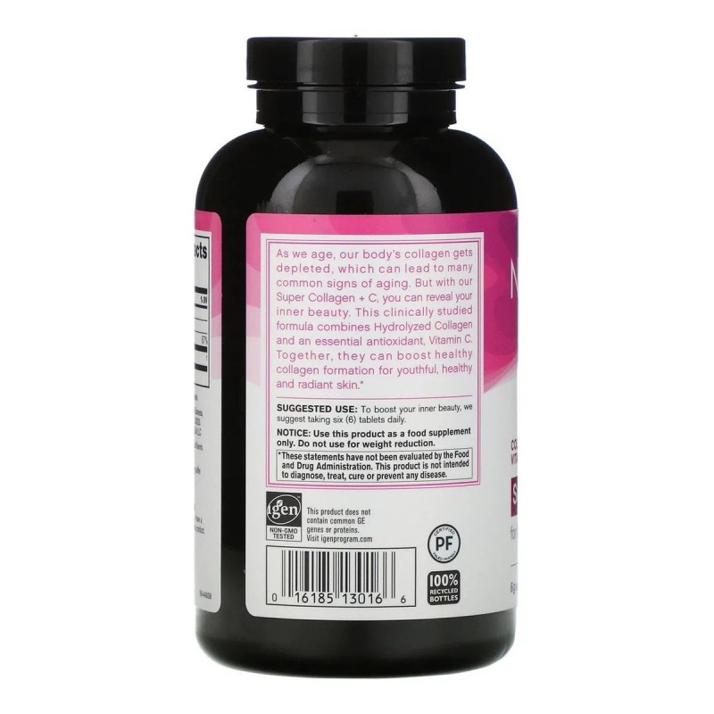 Suplemento Tableta Neocell Colágeno Super Collagen Biotina 360