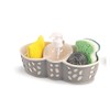 Sponge Holder Brush Storage Liquid Soap Dispenser Pump for Bathroom