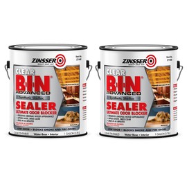 Zinsser 271460-2PK Clear B-I-N Advanced Synthetic Shellac Sealer, Gallon, 2 Pack