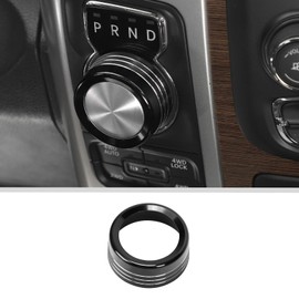 Voodonala para Dodge RAM - Interruptor de cambio de cambios de aluminio para Dodge RAM 2013-2017, 1 pieza negra