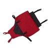 Gardening Apron Dark Red 210D PVC Waterproof Fabric Regulable Straps