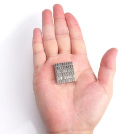 60Pack Rectangular Magnets Bar Magnets Square Magnets Small Magnets for Crafts,Rectangle Magnets,Collar Stay Magnets