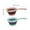 UPKOCH 2 Pcs Folding Water Ladle Collapsible Spoon: Collapsible Scoop