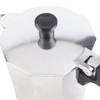 Stovetop Coffee Maker Coffee Boiler Pot Aluminum Octagonal Shape for