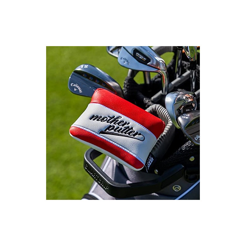 IZZO Golf Funny in Your Face Mallet Putter Headcover -