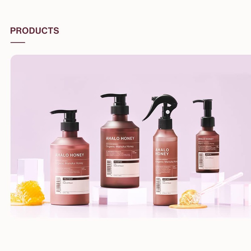 Ahalo Honey Hydro & Repair Gentle Hair Treatment (Refill), 13.4
