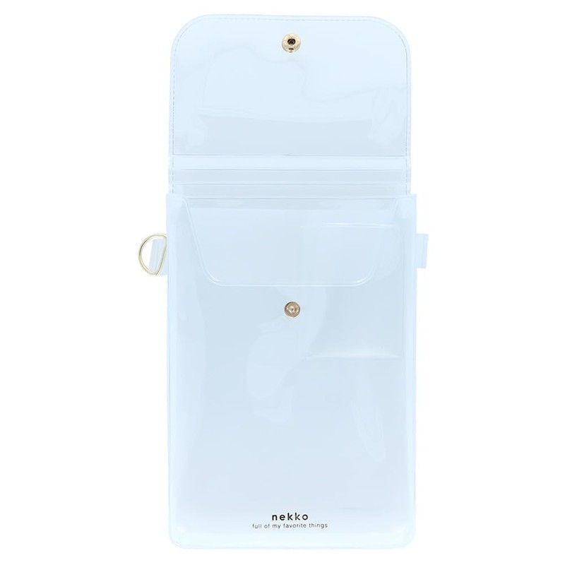 Sunstar Stationery Flat Nekko Pencil Case, Sugar White S1427458