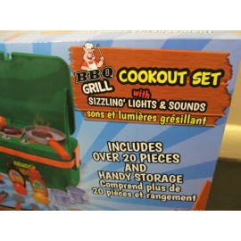 Nature Bound BBQ Grill Cookout Set with Sizzling' Lights & Sounds