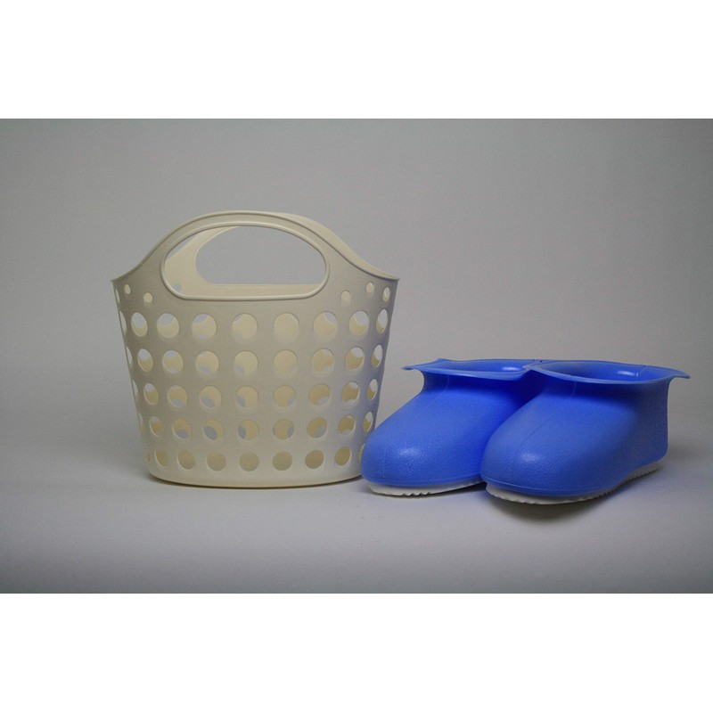 Mitsugiron Bath Boot Basket, Blue