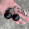Cherry Bag Charms Keychain Purse Charm, Cute Key Chains Cherry