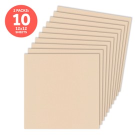 Craft Perfect Classic Cardstock - Weave Textured - 12" x 12" - 216gsm - Ballet Pink - 10 Sheets