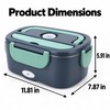 1.5L 60W Electric Portable Lunch Box Food Warmer – Leak-Proof