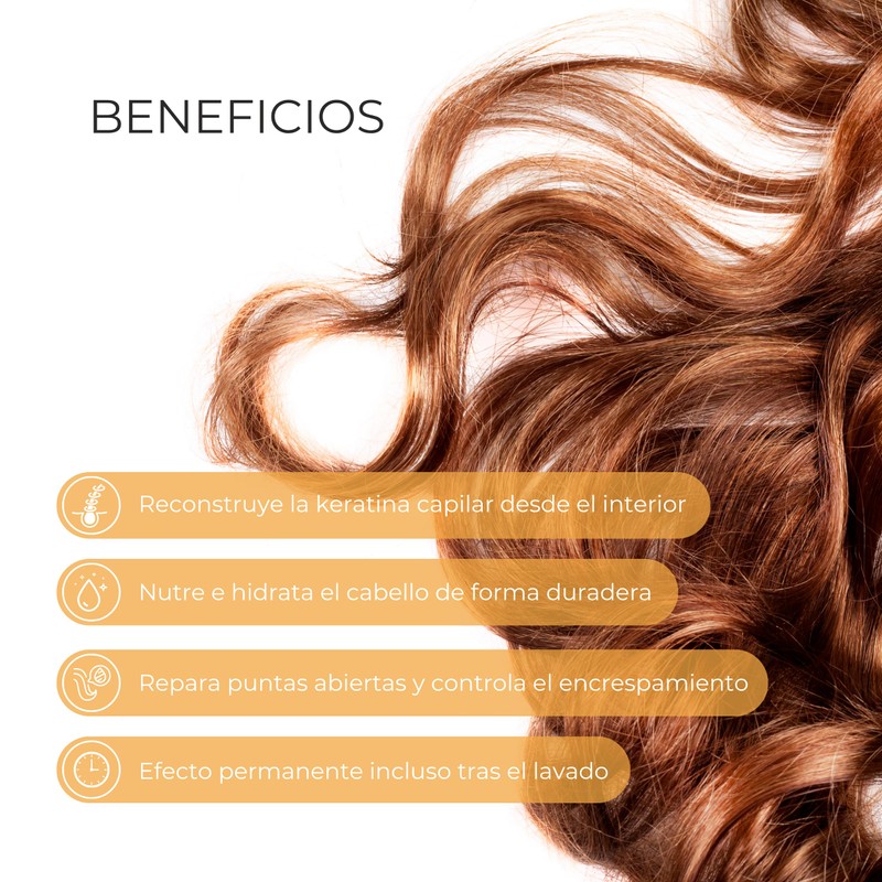 Rueber Glaze Wiederaufbau-Lasur für das Haarmolekül