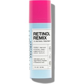 Innbeauty Project Retinol Remix 1% Retinol Tratamiento Con Péptido Y Ácido Tranexámico, 1 Onza (Paquete De 1)