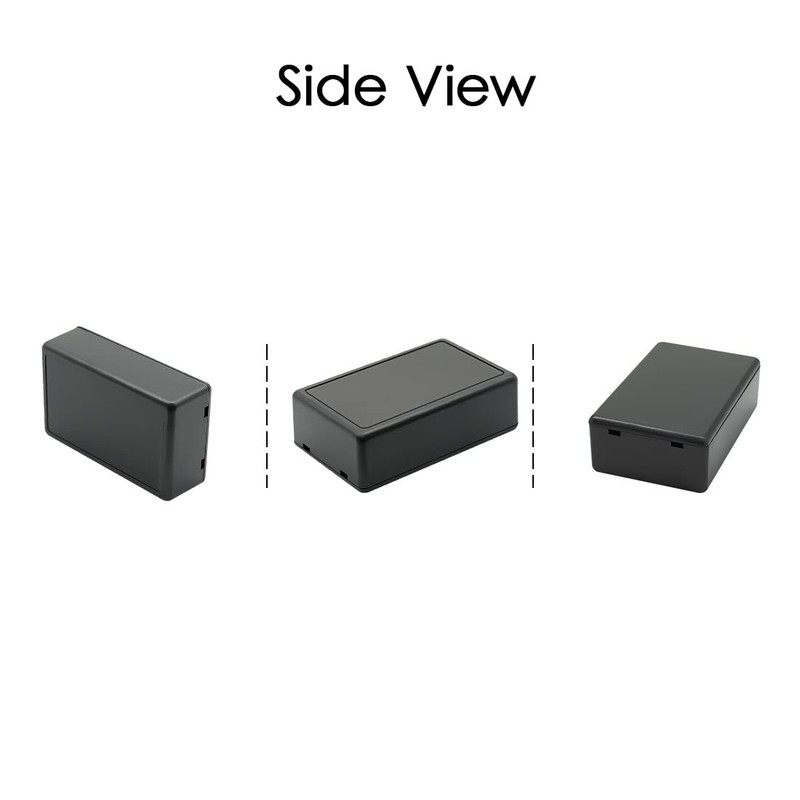LeMotech 5 Pieces Plastic Project Boxes Junction Case for Electronic