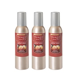 Yankee Candle Concentrated Air Freshener Room Spray, Odor Eliminator for Home, Bathroom, Apple Pumpkin, 1.5 Oz (Pack of 3)