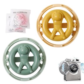 BZKSER Filter Bag Washing Machine Hair Remover – Pack of 2 Washing Machine Hair Filter, Reusable Floating Lint Catcher for Laundry Dog Hair and All Pets, (with 40 Mesh Bags)