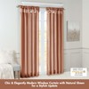 Madison Park Emilia - Cortinas Opacas con Ventana de Seda