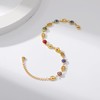 Bracelets Gold Red Blue Eye Bracelet for Women Jewelry Girl