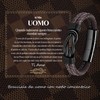 VGWON Bracciale double in leather da uomo IT, No gemstone