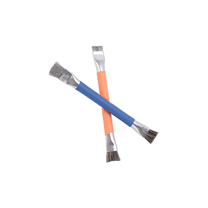 FTVOGUE 2pcs Board Brush Multi Angle Motherboard Cleaning Brush for